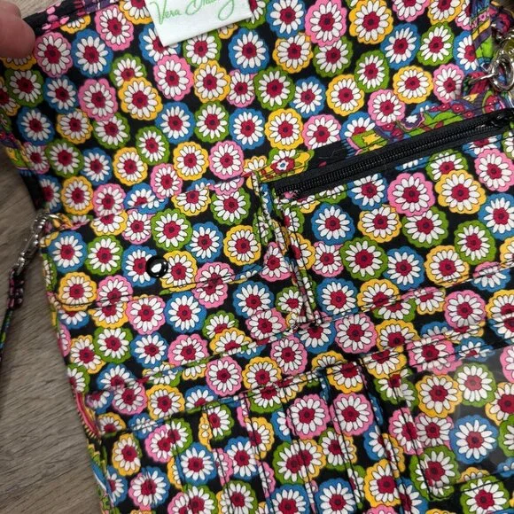 Vera Bradley Tri-Fold crossbody wallet Symphony in Hue - Picture 2 of 5